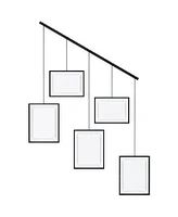 Umbra Exhibit 26" x 27.3" Multi Picture Frame Photo Display, Set of 5