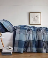 Truly Soft Trey Plaid King Comforter Set