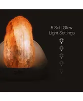 Pure Enrichment PureGlow Crystal Salt Lamp & Diffuser