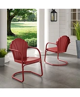 Crosley Tulip Retro Metal Chair