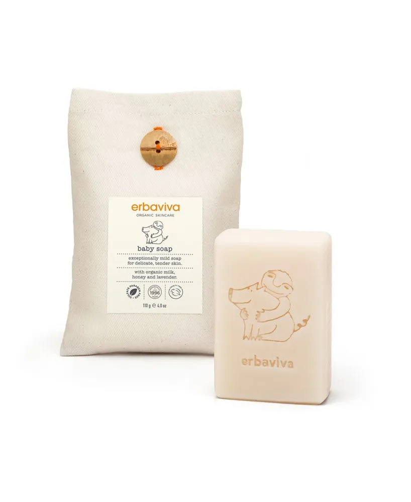 Erbaviva Baby Soap, 4 oz.