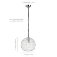 Hudson & Canal Wayve Pendant