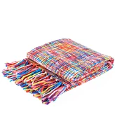 Battilo Tropical Style Rainbow Throw, 50" x 60"