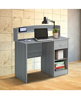 Techni Mobili Office Desk w/ Hutch
