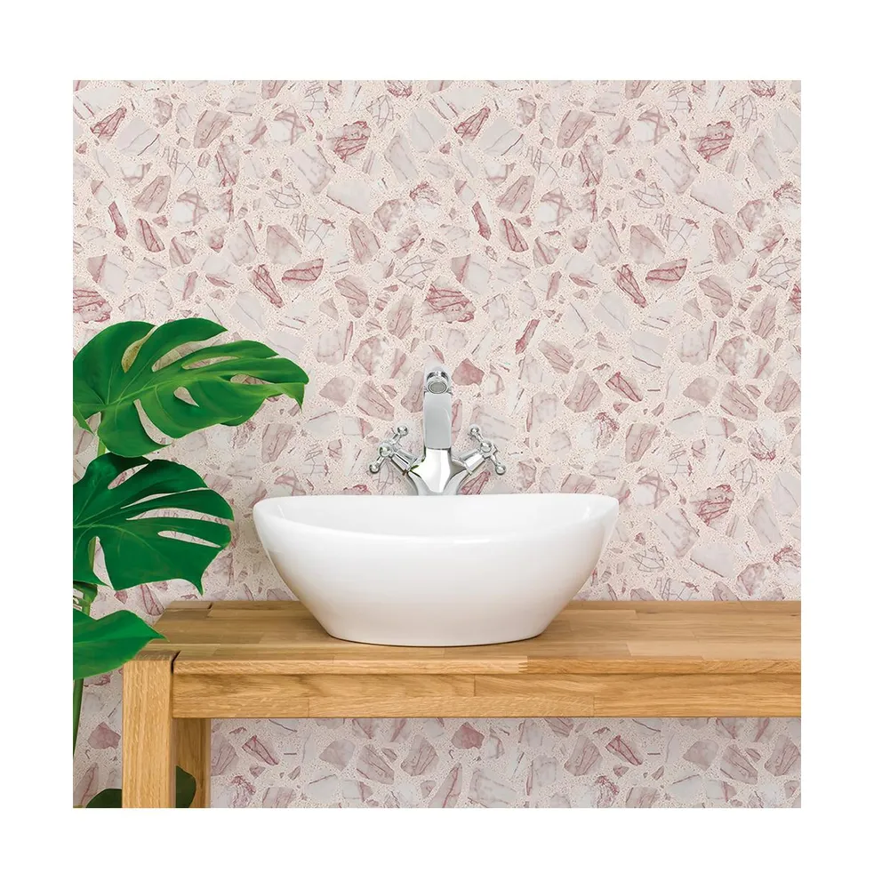 Tempaper Speckled Terrazzo Peel and Stick Wallpaper