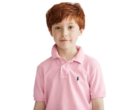 Polo Ralph Lauren Toddler and Little Boys Cotton Mesh Shirt