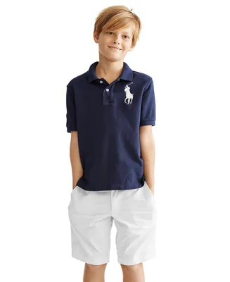 Polo Ralph Lauren Toddler and Little Boys Big Pony Cotton Mesh