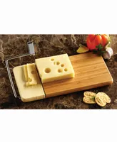 Prodyne Bamboo Cheese Slicer (12" x 6" Board)