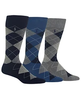 Polo Ralph Lauren Men's 3-Pk. Argyle Dress Socks