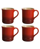 Le Creuset oz. Stoneware Set of Four Coffee Mugs