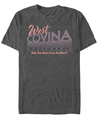 Fifth Sun Men's West Covina California Short Sleeve T- shirt