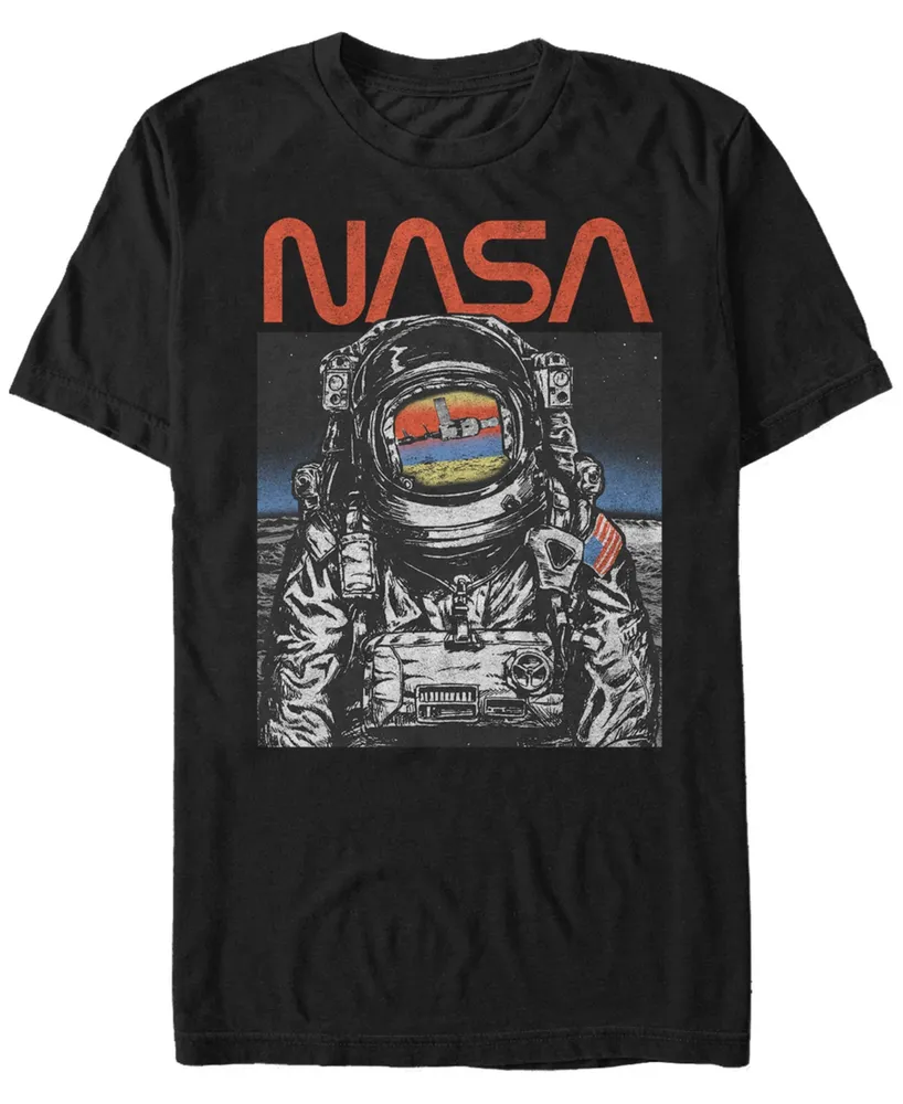 Fifth Sun Nasa Men's Astronaut Poster Short Sleeve T- shirt