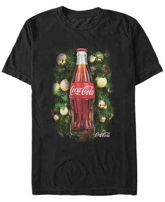 Fifth Sun Men's Christmas Bottle Short Sleeve T- shirt
