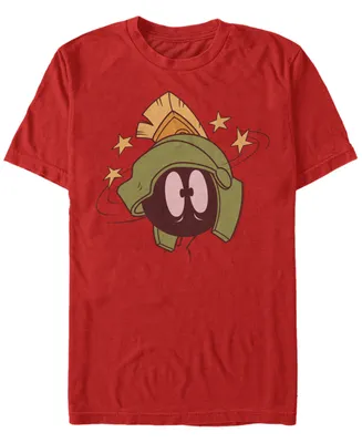 Fifth Sun Looney Tunes Men's Marvin The Martian Head Spin Short Sleeve T-Shirt