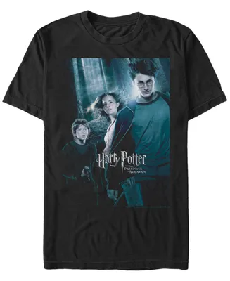 Fifth Sun Harry Potter Men's Prisoner of Azkaban Forest Poster Short Sleeve T-Shirt