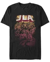 Fifth Sun Dc Men's Justice League Jla Group Short Sleeve T-Shirt