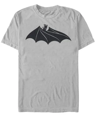 Fifth Sun Dc Men's Batman Cape Logo Short Sleeve T-Shirt