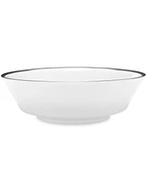 Noritake Regina Platinum Large Round Vegetable (Salad Bowl), 40 Oz.