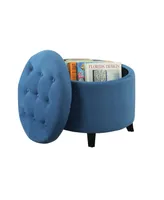 Convenience Concepts Designs4Comfort Round Ottoman