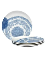 Noritake Aozora Set/4 Coupe Dinner Plates