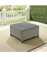 Crosley Bradenton Outdoor Wicker Sectional Coffee Table