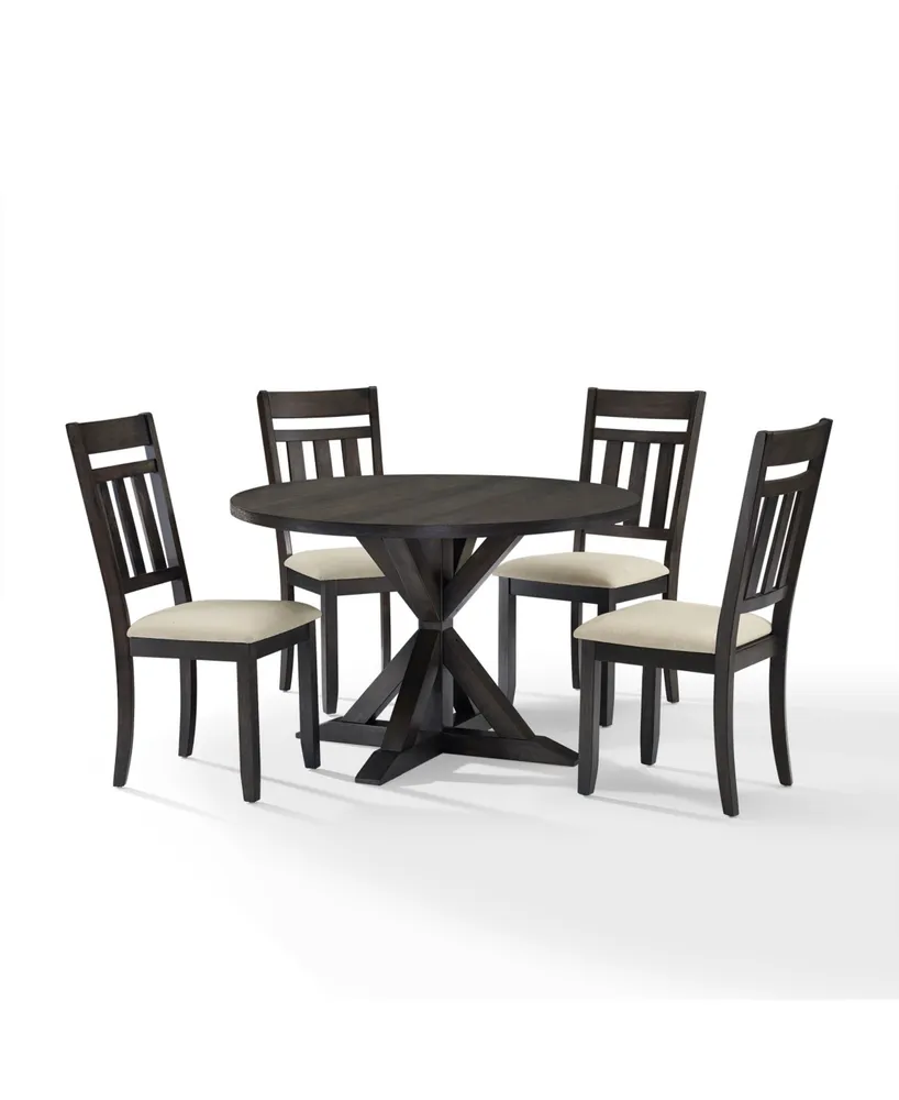 Crosley Hayden 5 Piece Round Dining Set