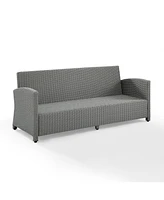 Crosley Bradenton Outdoor Wicker Sofa