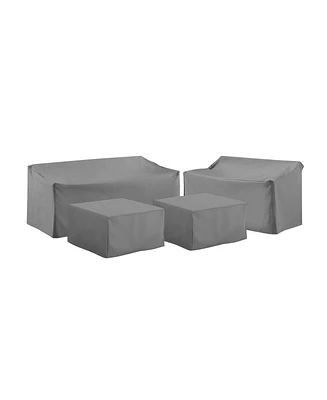 Crosley 4 Piece Sectional Cover Set