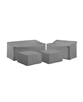Crosley 4 Piece Sectional Cover Set