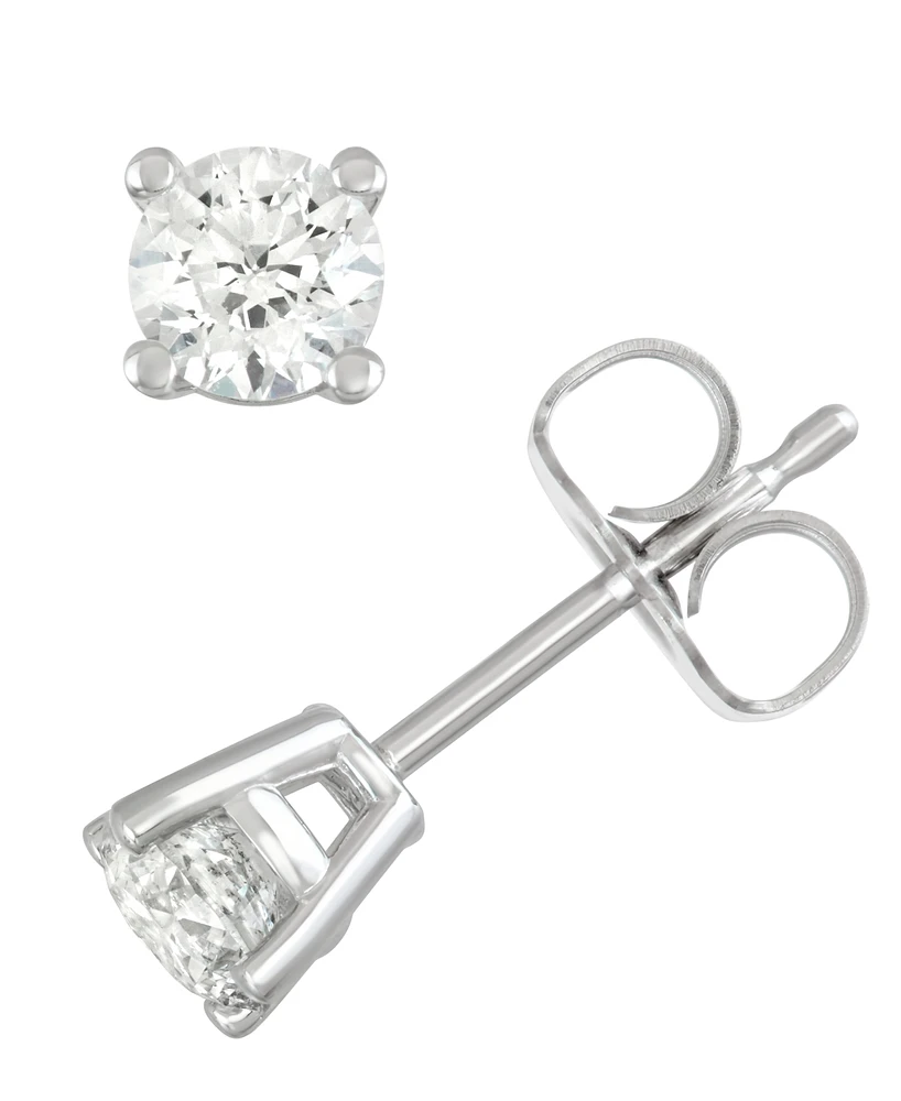 Diamond Stud Earrings (1/2 ct. t.w.) in 14k Gold or White Gold