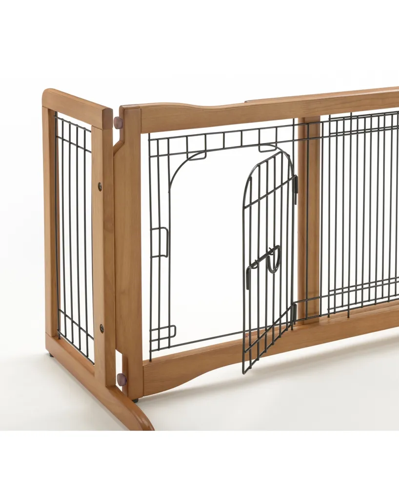 Richell Pet Sitter Freestanding Pet Gate Plus