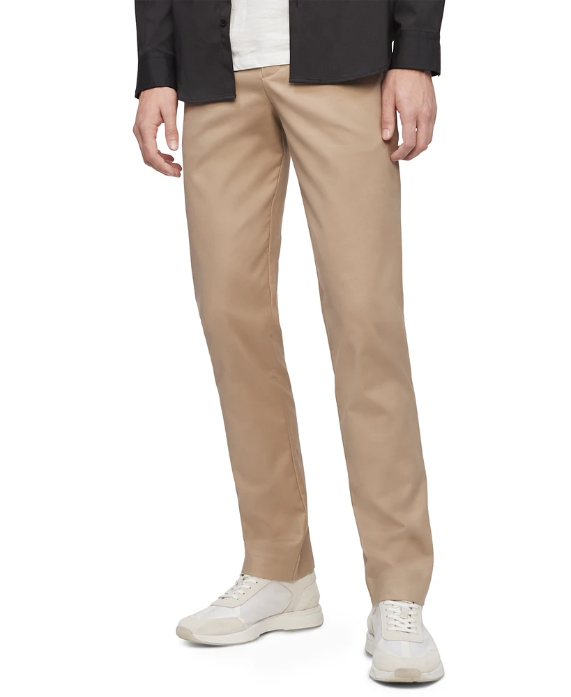 Calvin Klein Men's Slim-Fit Modern Stretch Chino Pants