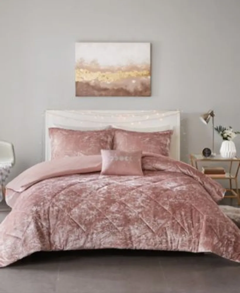 Intelligent Design Felicia Velvet 3 Pc. Duvet Cover Sets