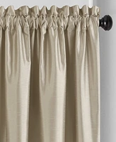 Colette 52" x 84" Faux Silk Blackout Curtain Panel