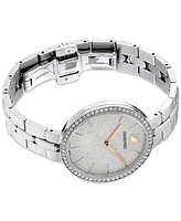 Swarovski Women's Swiss Cosmopolitan Stainless Steel Bracelet Watch 32mm