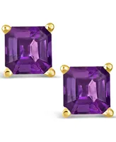 Amethyst (1-9/10 ct. t.w.) Stud Earrings in 14K Yellow Gold