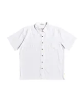 Quiksilver Waterman Men's Tahiti Palms Short Sleeve Shirt