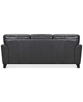 Brayna 88" Classic Leather Sofa, Created for Macy's