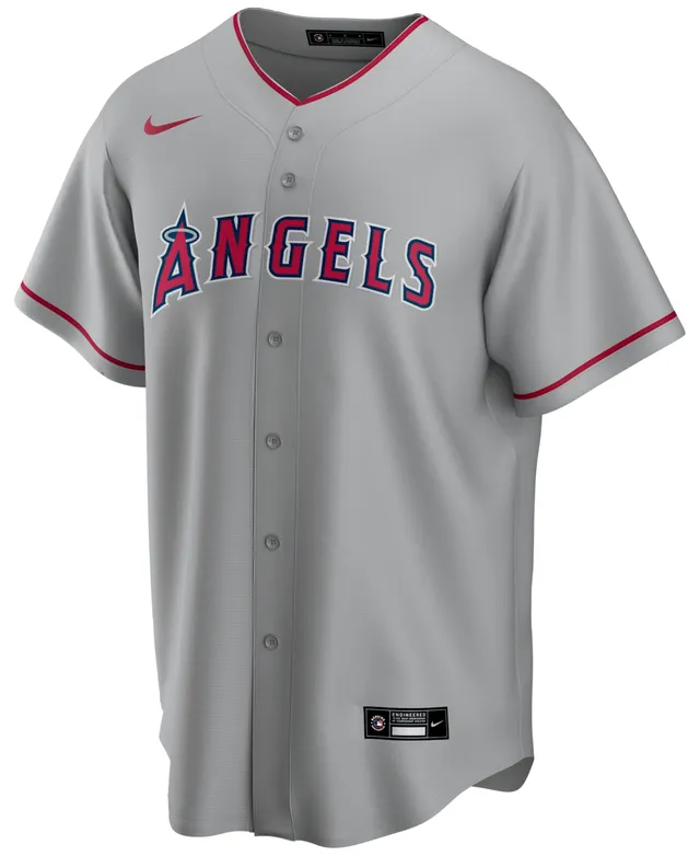 Men's Nike Mike Trout White Los Angeles Angels Home Replica Player Name  Jersey