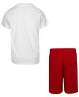 Jordan Little Boys 2-Pc. Dri-fit Jumpman T-Shirt & Shorts Set