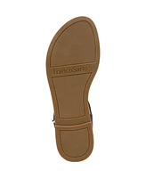 Franco Sarto Women's Glenni Hidden Adjustable Strap Flat Sandals