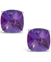 Amethyst (3-3/4 ct. t.w.) Stud Earrings in Sterling Silver