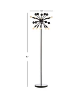 Orbit 10-Light 63" Modern Sputnik Led Floor Lamp