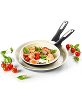 GreenPan Rio Ceramic Nonstick 8"and 10" Frypan Set