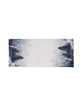 Manor Luxe Winter Wonderland Double Layer Christmas Table Runner