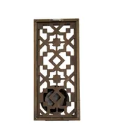 Stratton Home Decor Boho Laser Cut Sconce, Set of 2