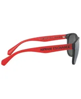 Armani Exchange Men's Polarized Sunglasses, AX4096S