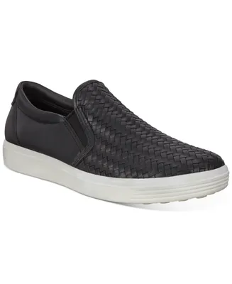 Ecco Women's Soft 7 Woven Slip-On Sneakers