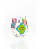 Enesco Lolita Birthday Girl Stemless Wine Glass