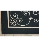 Long Street Looms Backyard BAC019 7'9" x 10'10" Outdoor Area Rug